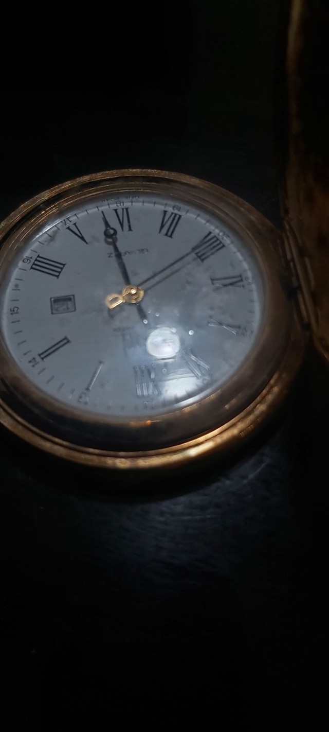 RELÓGIO DE BOLSO DUMONT - Foto 3