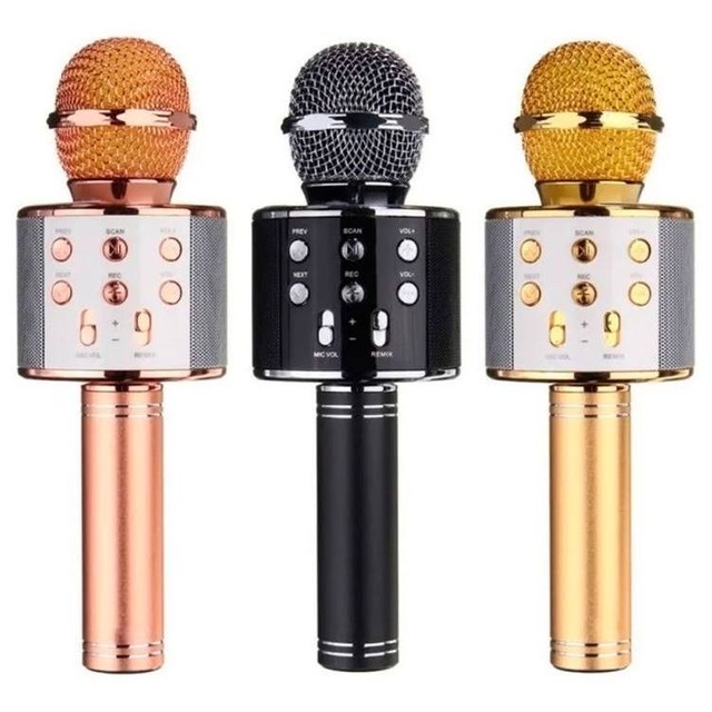 Microfone Sem Fio Karaoke Wireless Tomate Mt-1036  - Foto 2
