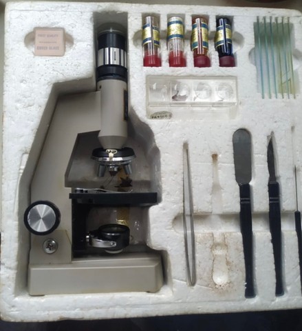 Microscópio brinquedo anos 70 - Foto 2