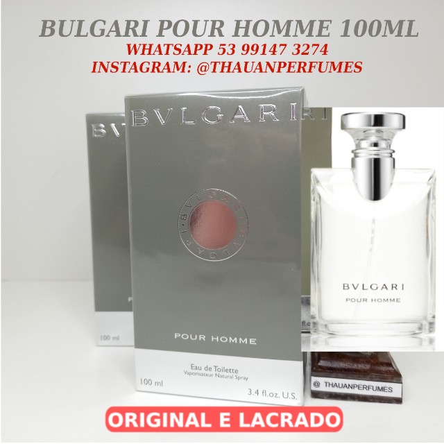 perfume bvlgari pour homme