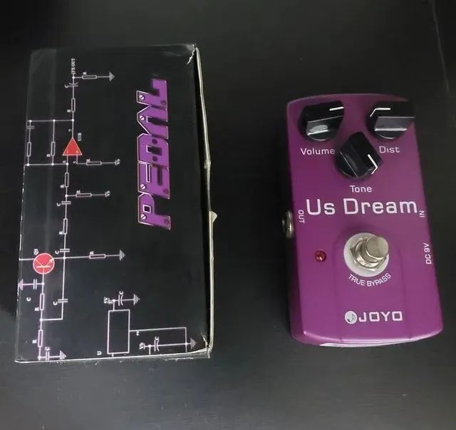 Pedal de efeito Joyo Vintage US Dream JF-34 violeta - Instrumentos