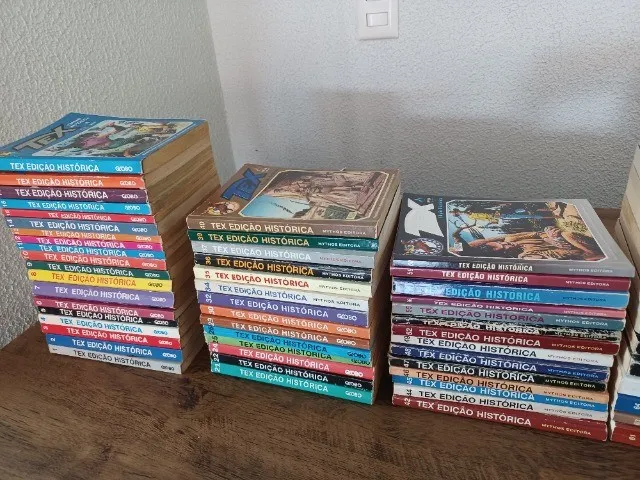 (item 268) Lote com 117 revistas Tex Edição Histórica
