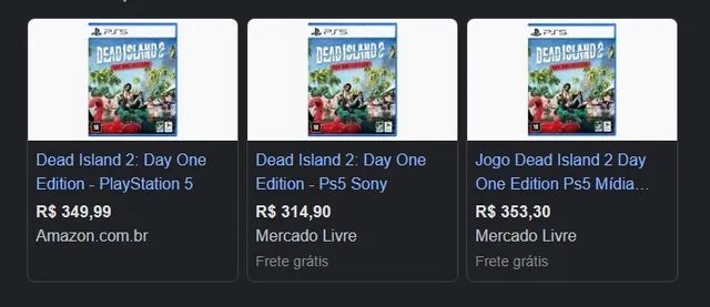 Jogo Ps5 Dead Island 2 Day One Edition Mídia Física Lacrado