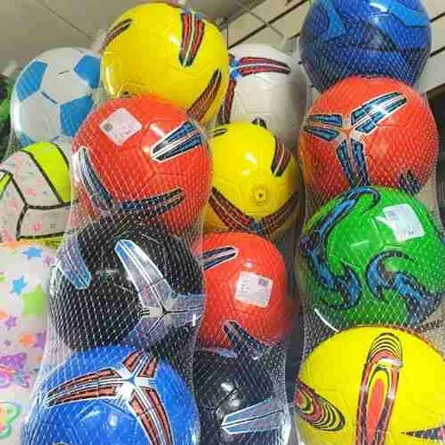 Brinquedo Infantil Jogo Bola de Futebol Couro Sintético em