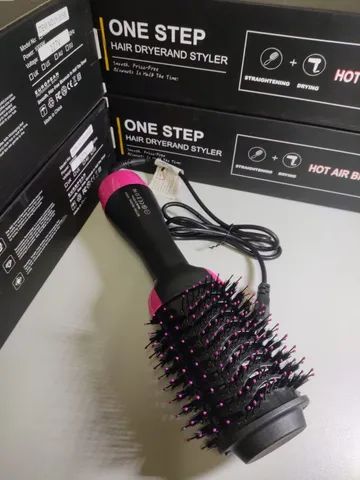 Vendo escova secadora de cabelo e alisamento doméstica  - Foto 2