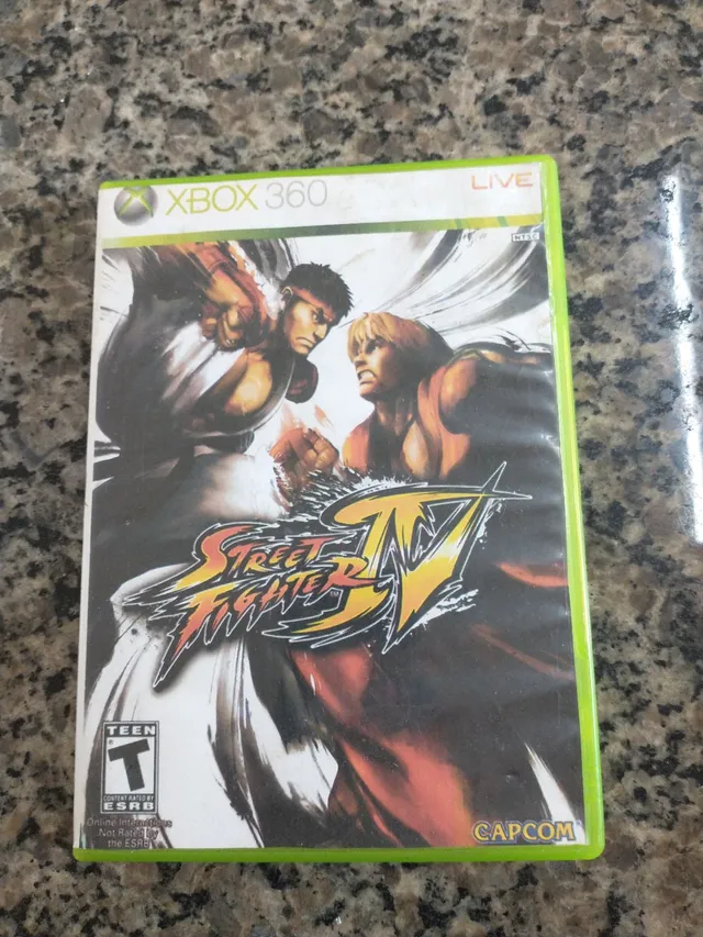 Street Fighter IV - Jogo Xbox 360 Mídia Física