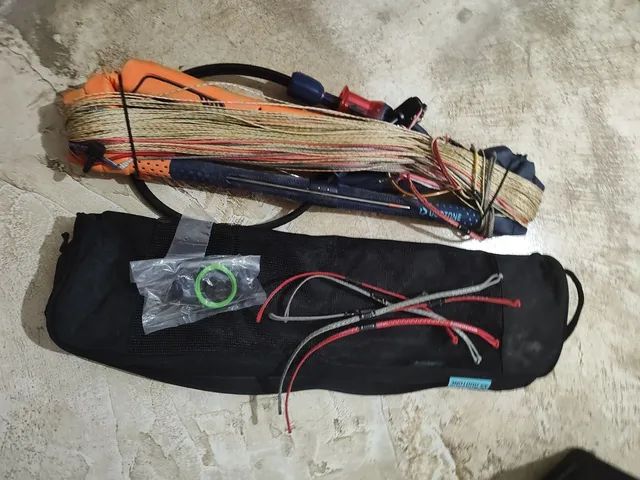Barra duotone kitesurf clicbar 2020 zerada pouco uso c/bolsa acessórios - Foto 4