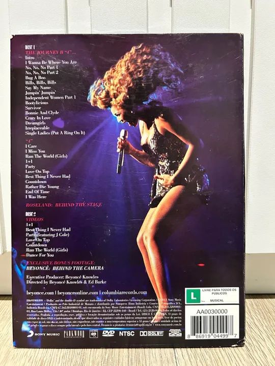 DVD duplo Beyoncé - Live at Roseland - Foto 3