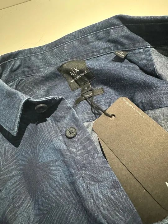 Camisa social Armani Exchange