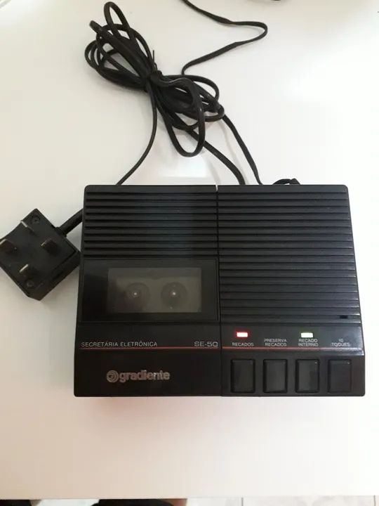 Secretária eletrônica gradiente 