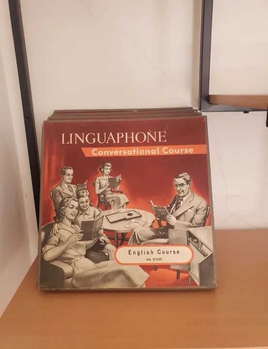 Curso de Inglês Linguaphone uma Relíquia do Século Passado  - Foto 4