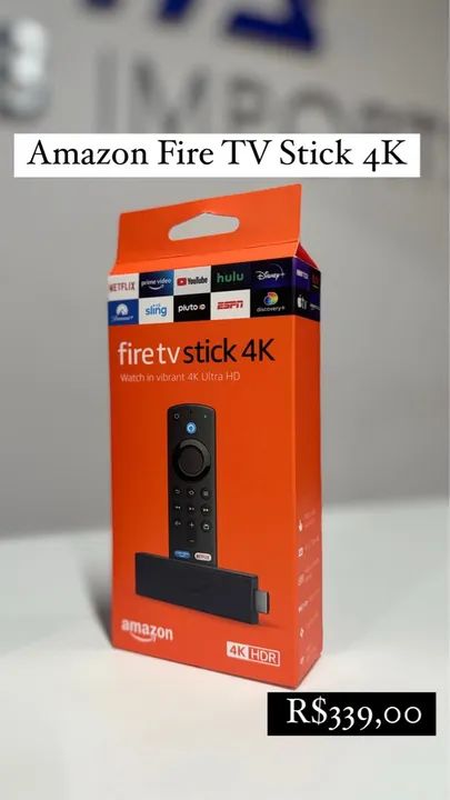 Amazon Fire TV Stick 3ª Geração 4K - Foto 2