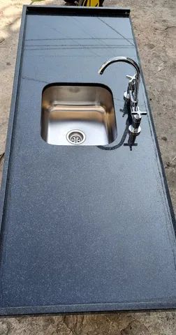 Pia cozinha pedra são Gabriel absoluto  - Foto 4