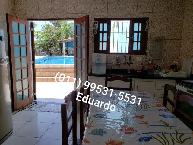 casa praia temporada Itanhaém 5 quartos 3 banheiros piscina churrasqueira próximo ao mar - Foto 7