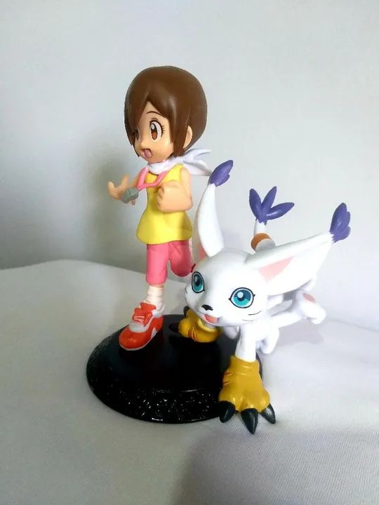 Action Figure Kare e Tailmon - Coleção Digimon Adventure - Foto 4