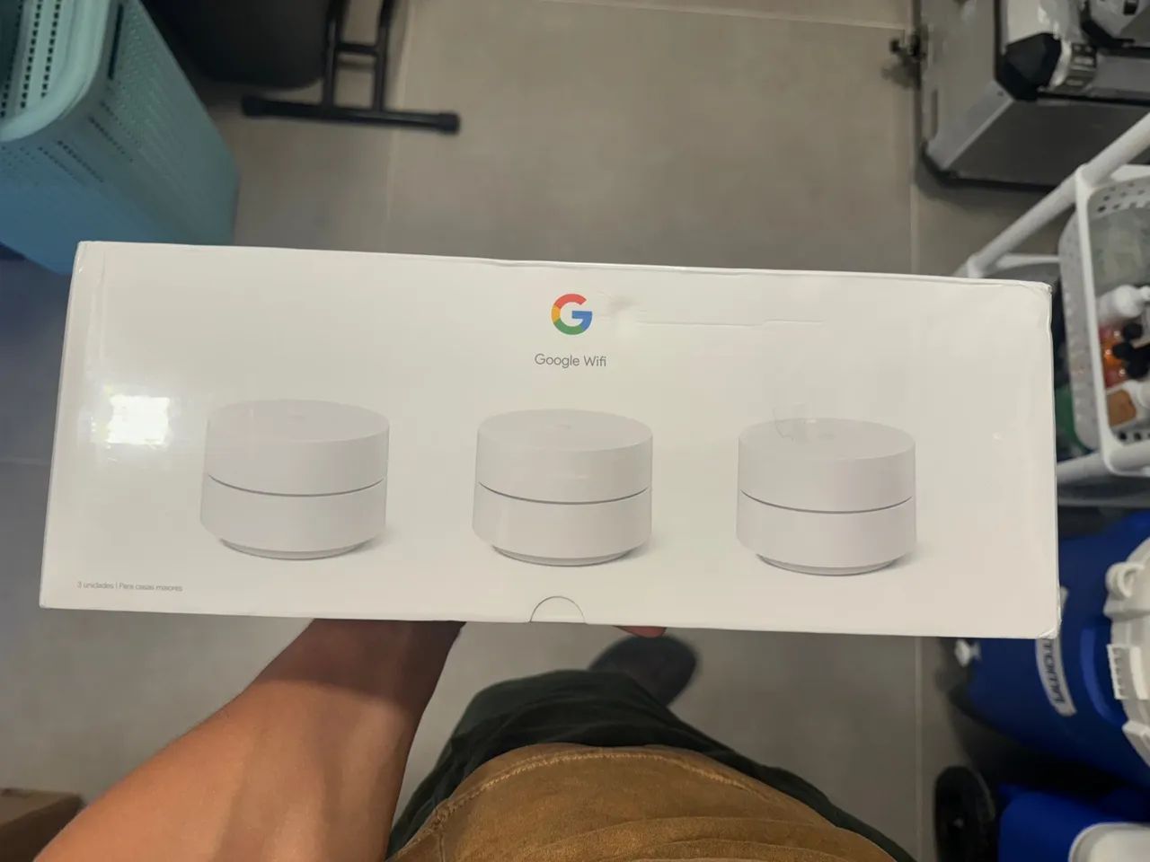 Roteador Google Wifi Mesh AC1200 - Wi-Fi de Banda Dupla