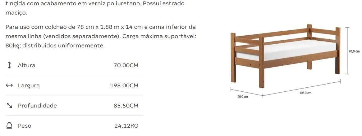 No precinho! 2 Camas Tok Stok + 2 Colchões - Foto 6