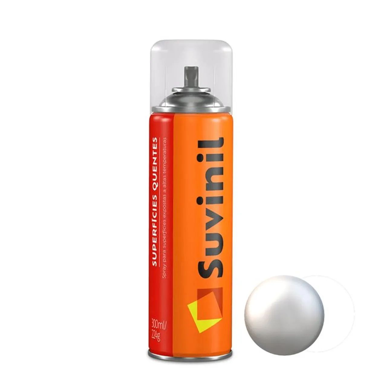 Spray Aluminio Alta Temperatura Suvinil