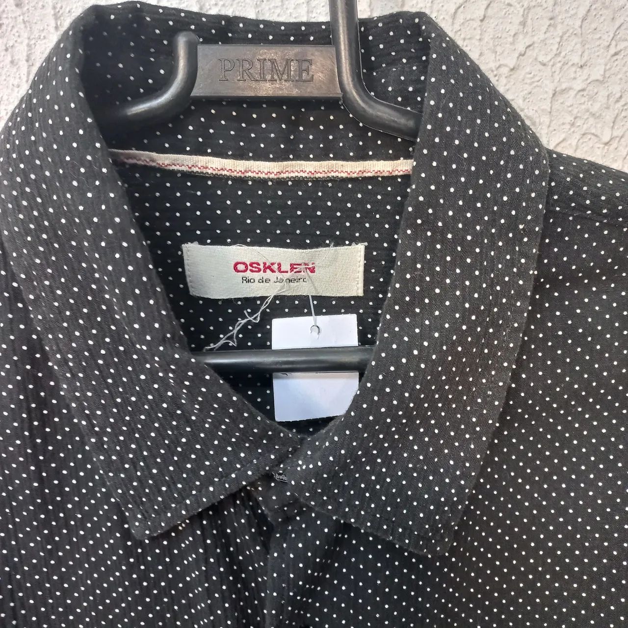 Camisa Osklen M.Longa Preta - Foto 3
