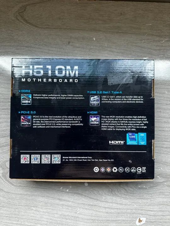 Placa mãe computador PC - H510M (MATX / 2 DDR4 - Foto 6