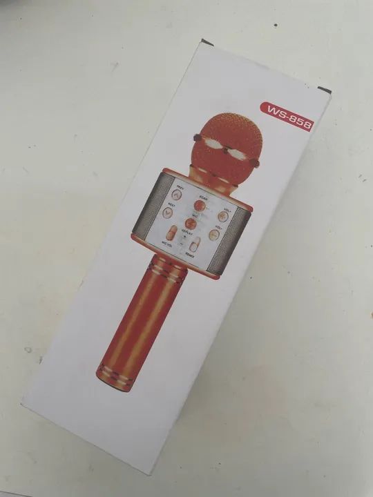 Microfone com auto falante - Foto 4