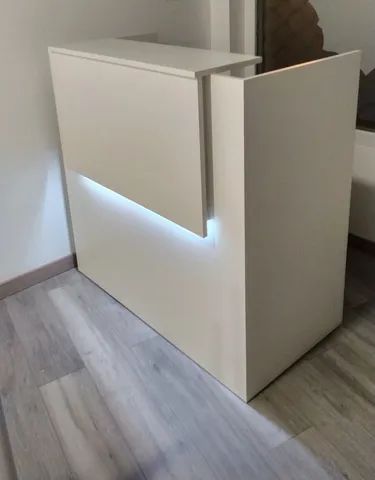Balcão caixa e balcão para recepção - Móveis sob medida - Foto 4