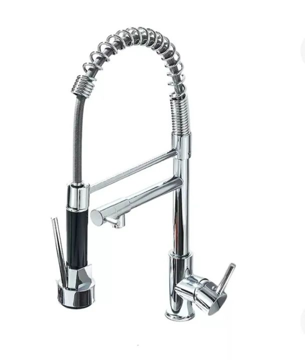 Torneira de Cozinha com Bica Móvel - Cromada