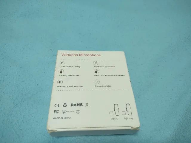 Microfone sem fio Tipo C  - Foto 3