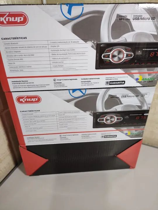 Rádio Bluetooth Veicular para Carros  - Foto 4