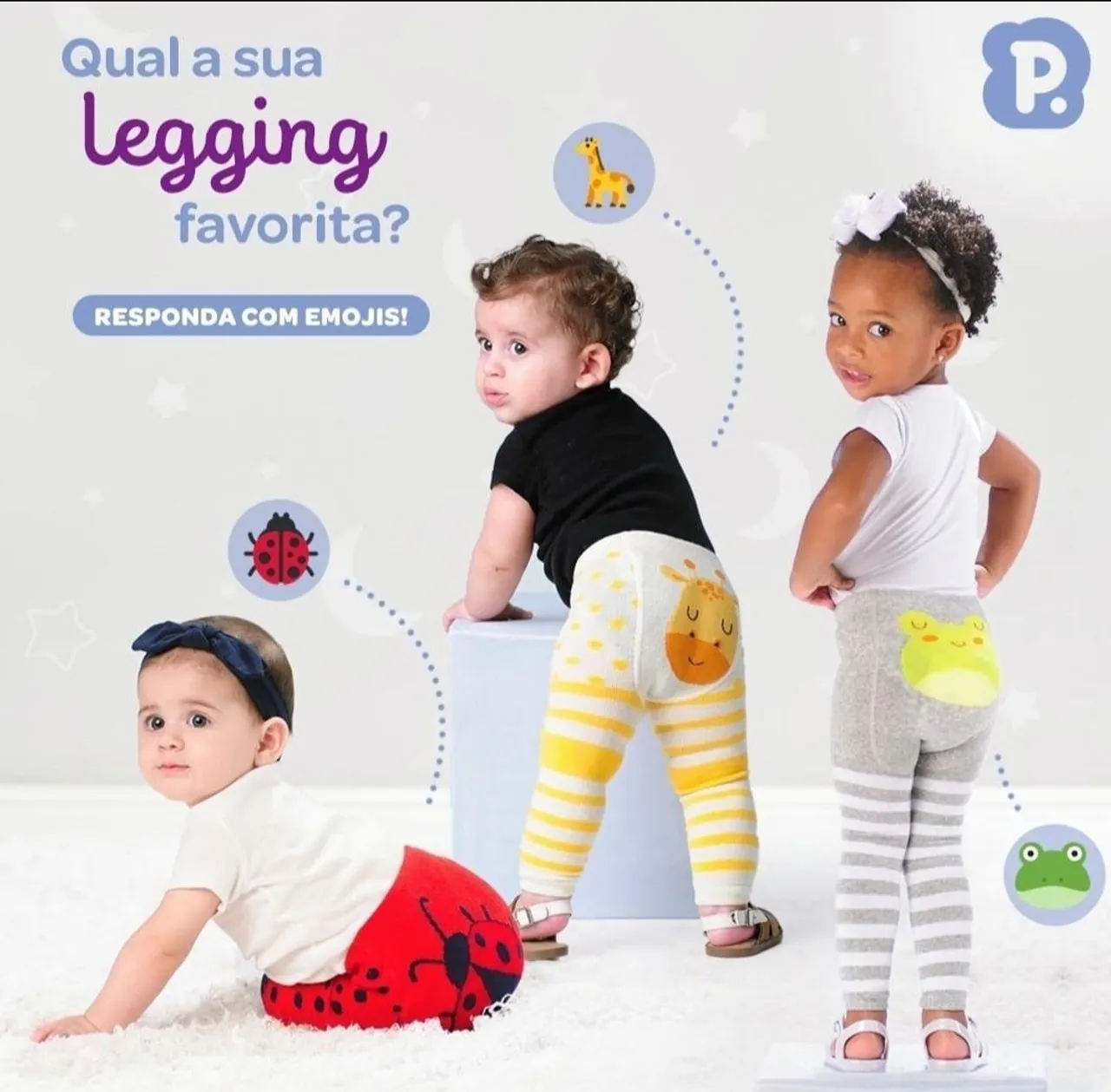 Calças Legging para Bebê - Divertidas e Confortáveis!