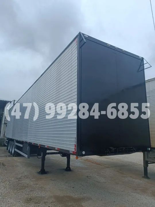 Carreta Baú 30 paletes ano 2020 semi nova super reforçada  - Foto 14