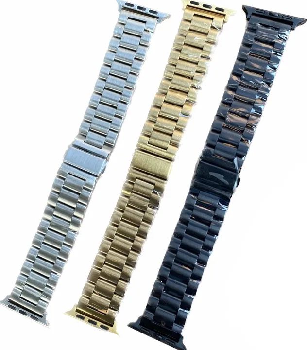 Pulseira Smartwatch Aço Estilo Relógio Comum 49/45/42/44mm Entregamos - Foto 2