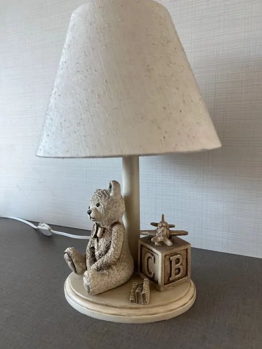 Abajur de Ursinho para quarto Bebê - Foto 4