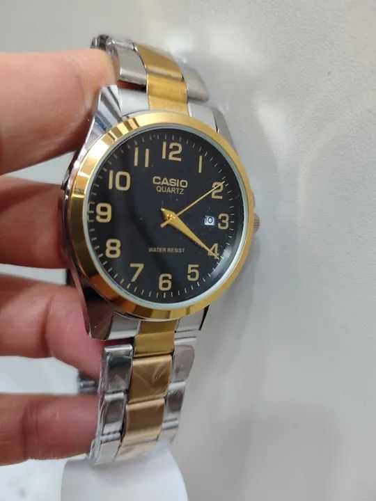 Relógio Casio masculino pulseira de aço  - Foto 5