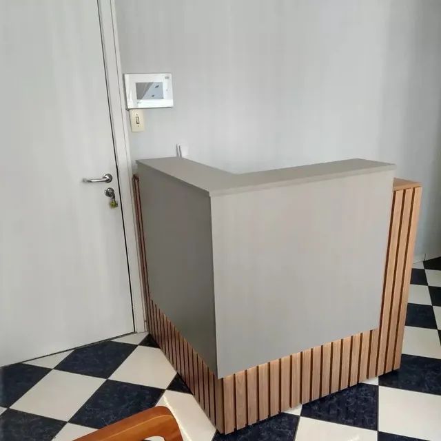 Balcão caixa e balcão para recepção - Móveis sob medida - Foto 5