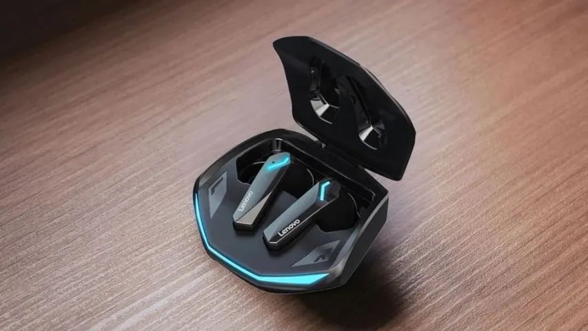 Fone Bluetooth Gamer Lenovo GM2 Pro Lacrado - Foto 4