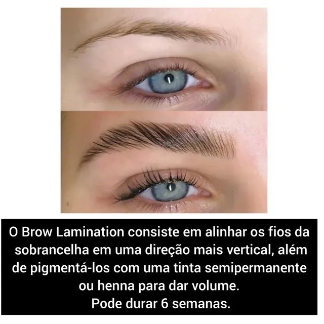 Brow lamination e lash lifting 