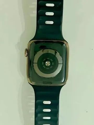 Apple Watch Series 4 44mm (cel+gps) Caixa Aço Dourado - Foto 5