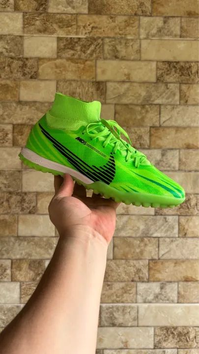 Chuteira Society Nike Zoom Mercurial Superfly 9 Elite (TAM 41,5) - Foto 2
