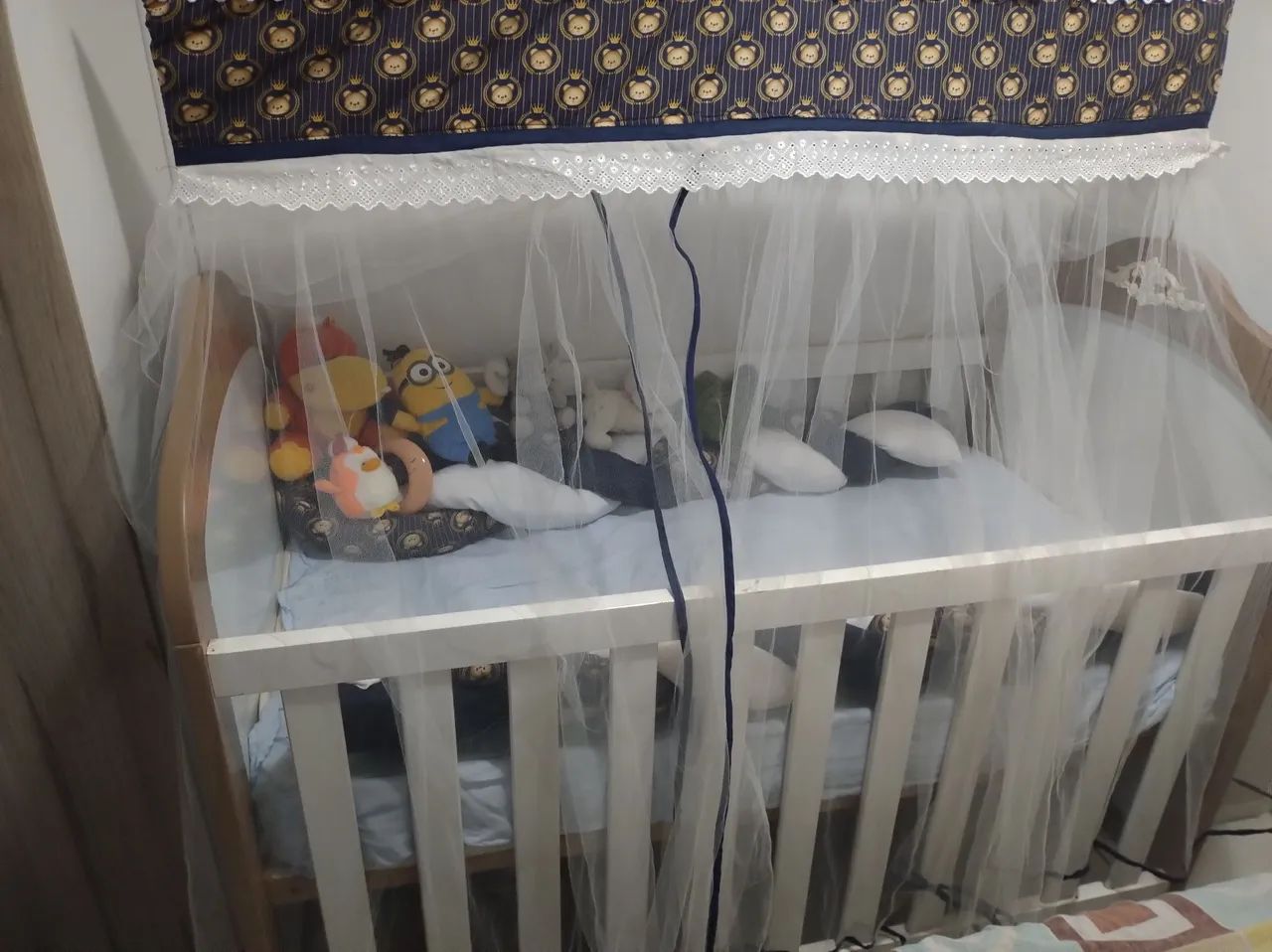 Berço com Mosquiteiro para Bebê - Foto 3