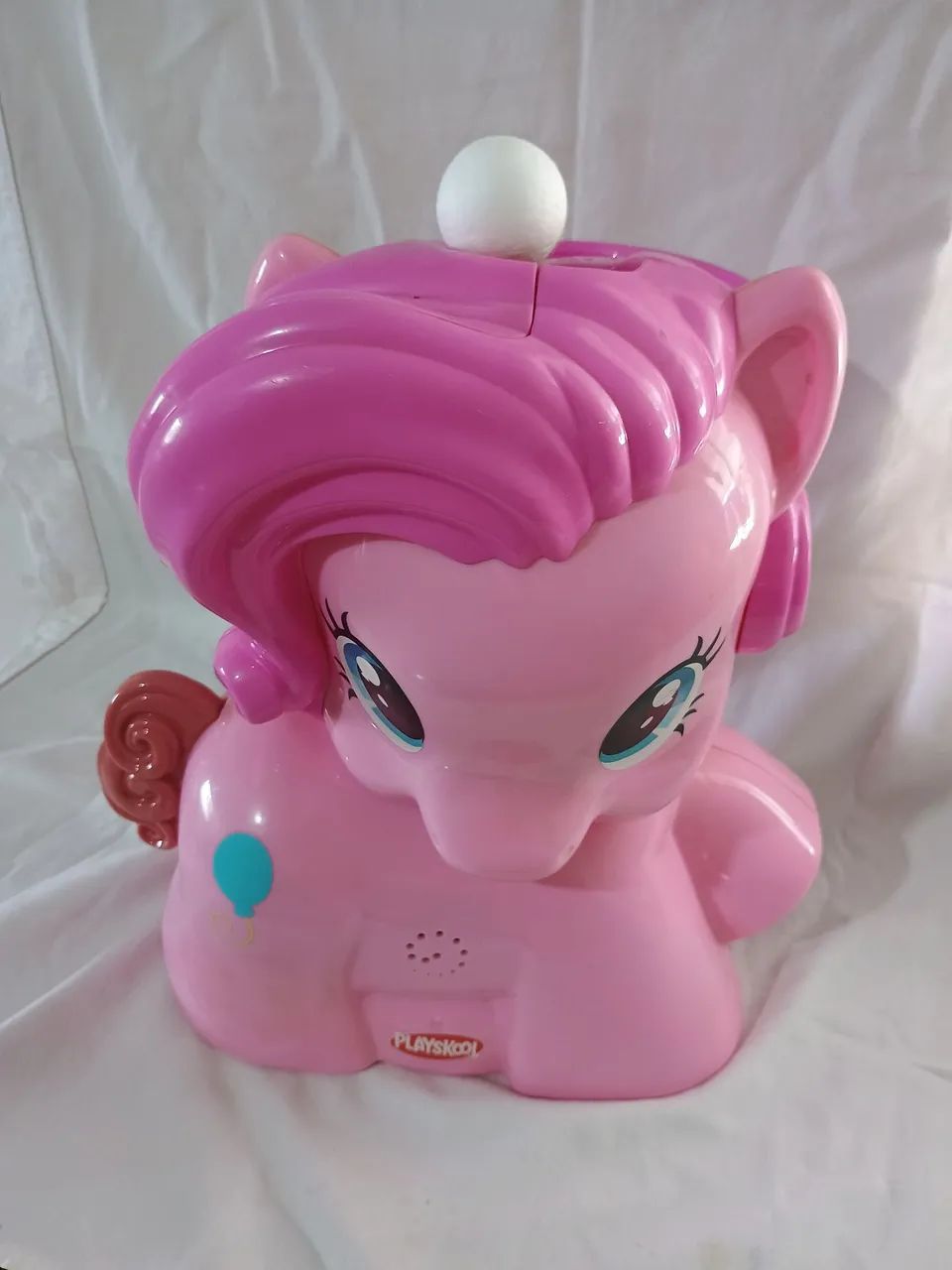 My litle poney pinkie pie grande 30 cm -  musical com bolinhas voadoras - funcionando  - Foto 2