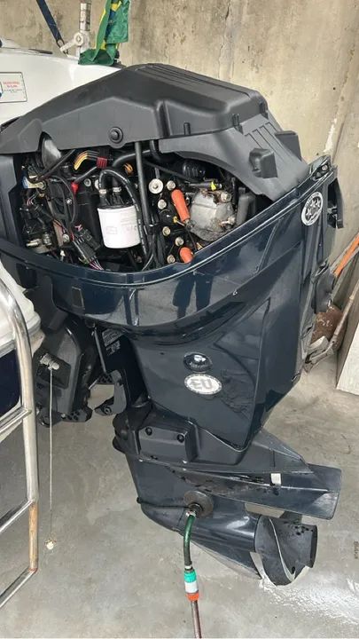 Lancha com motor Evinrude - Ótimo estado! - Foto 8