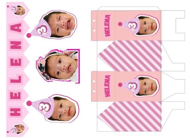 Kit personalizados , Banderolas, Topo de bolo e outros - Foto 5