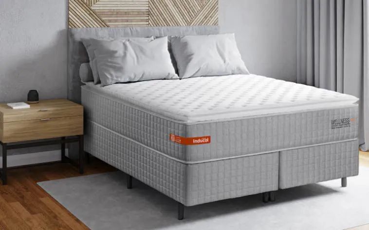  Colchão King  Wellness Inducol Frete grátis  - Foto 3