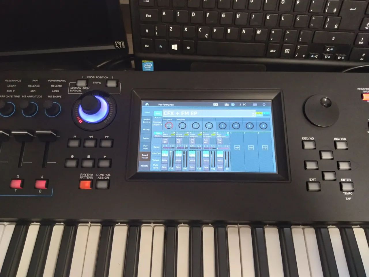  Teclado Yamaha Modx6 Plus 2025 61 Teclas