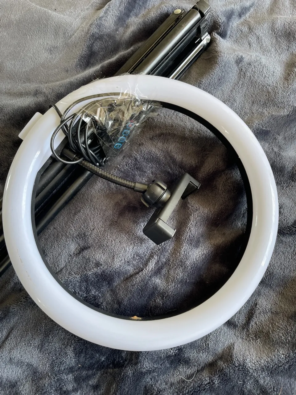Ring Light com Tripé - Iluminação Perfeita!