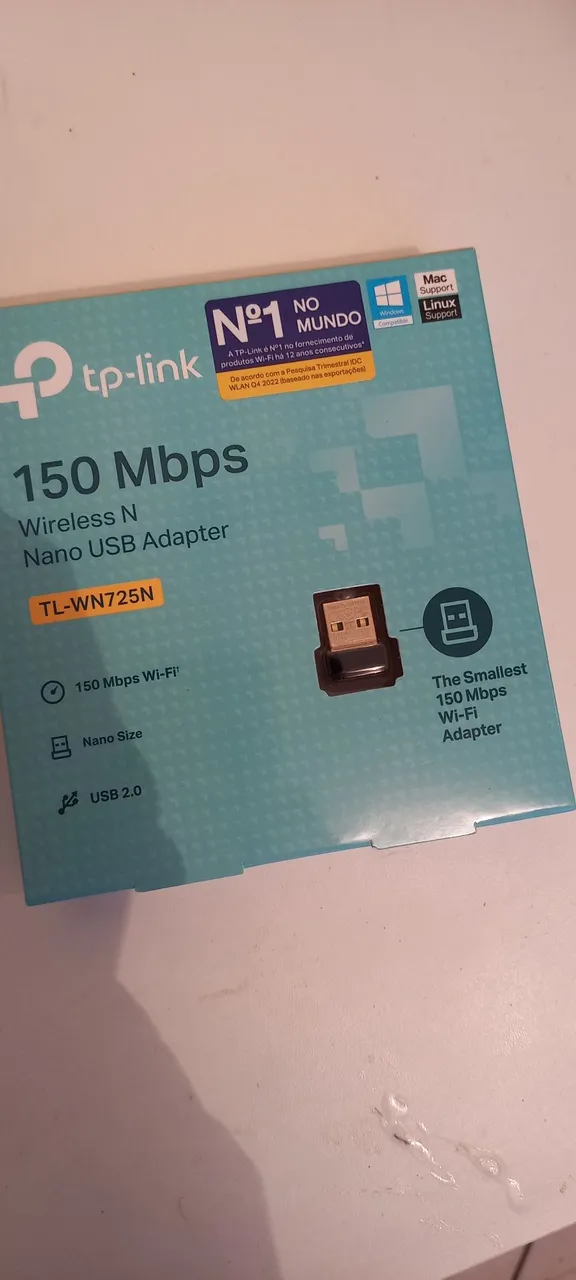 Adaptador USB Wi-Fi TP-Link 150Mbps