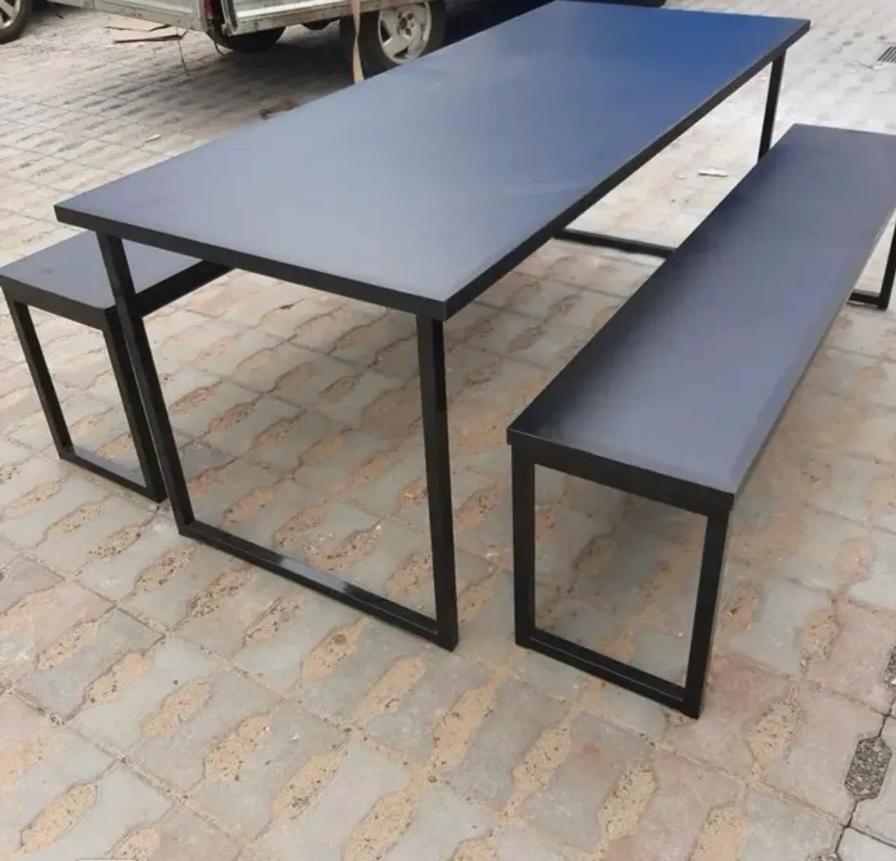 Mesa feita sob medida no estilo industrial  - Foto 2