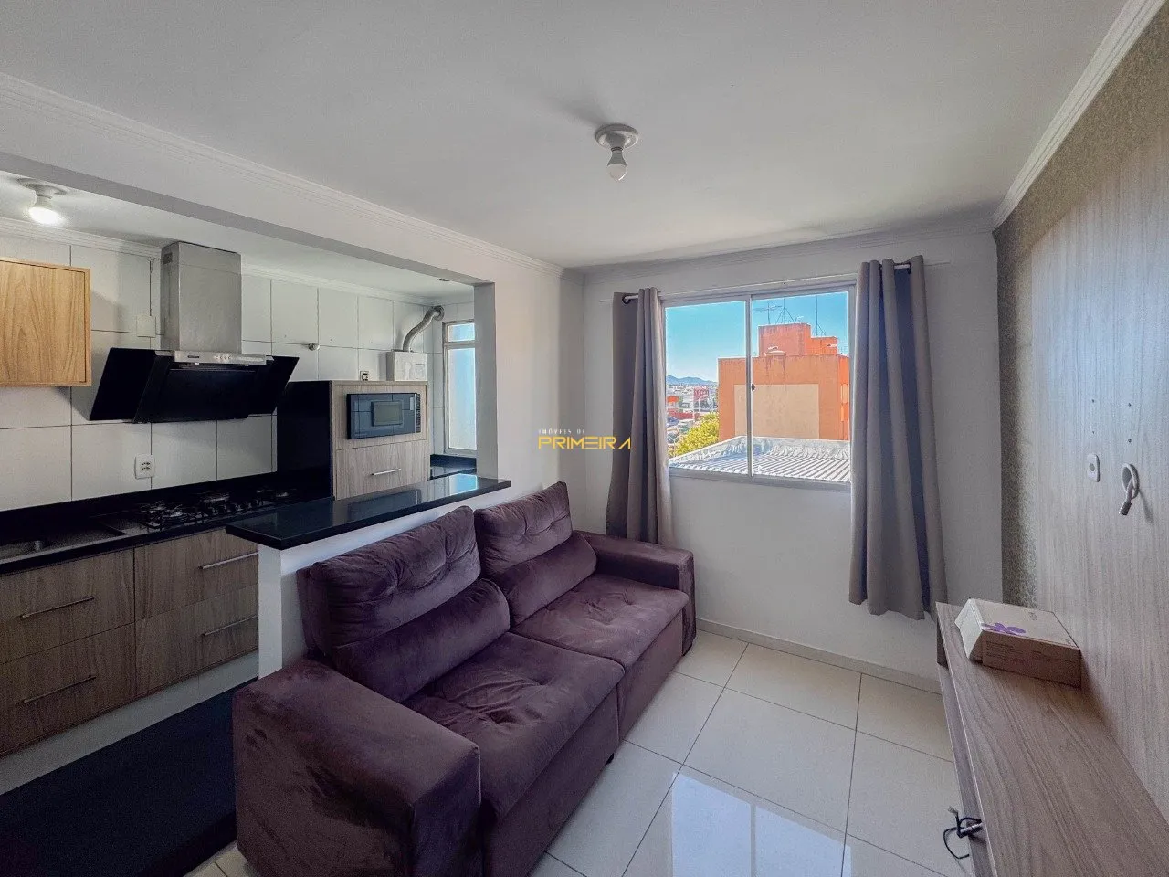 Resid. Spazio Cantare - Apto 2 dormitórios (1 suite), e 1 vaga no Atuba.