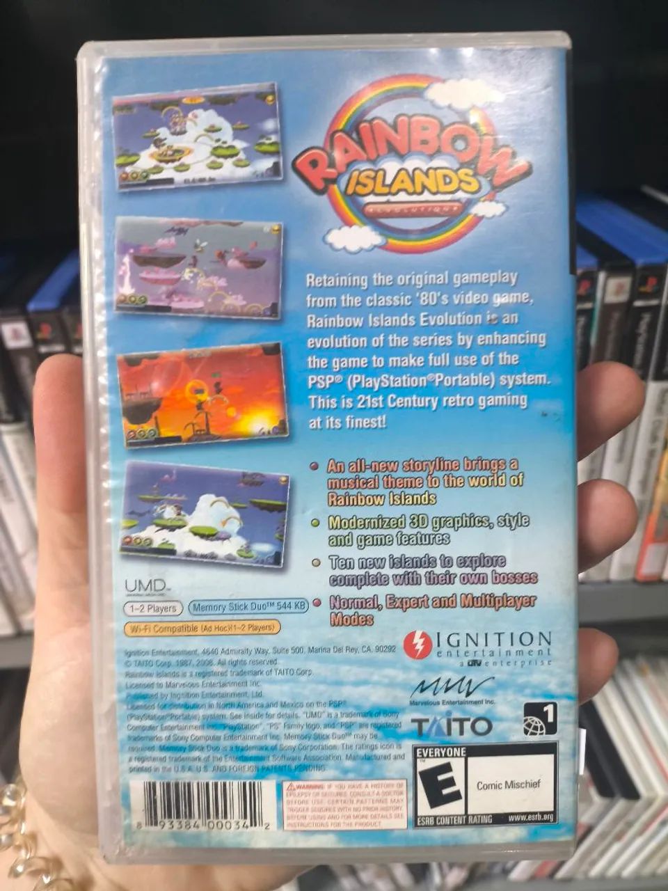 Rainbow Islands Evolution PSP - Foto 2